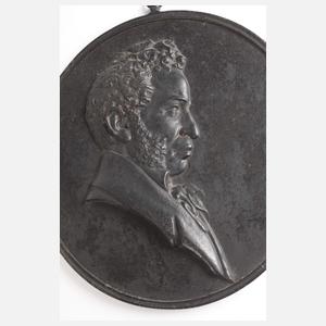 Eisengusswandplatte Puschkin