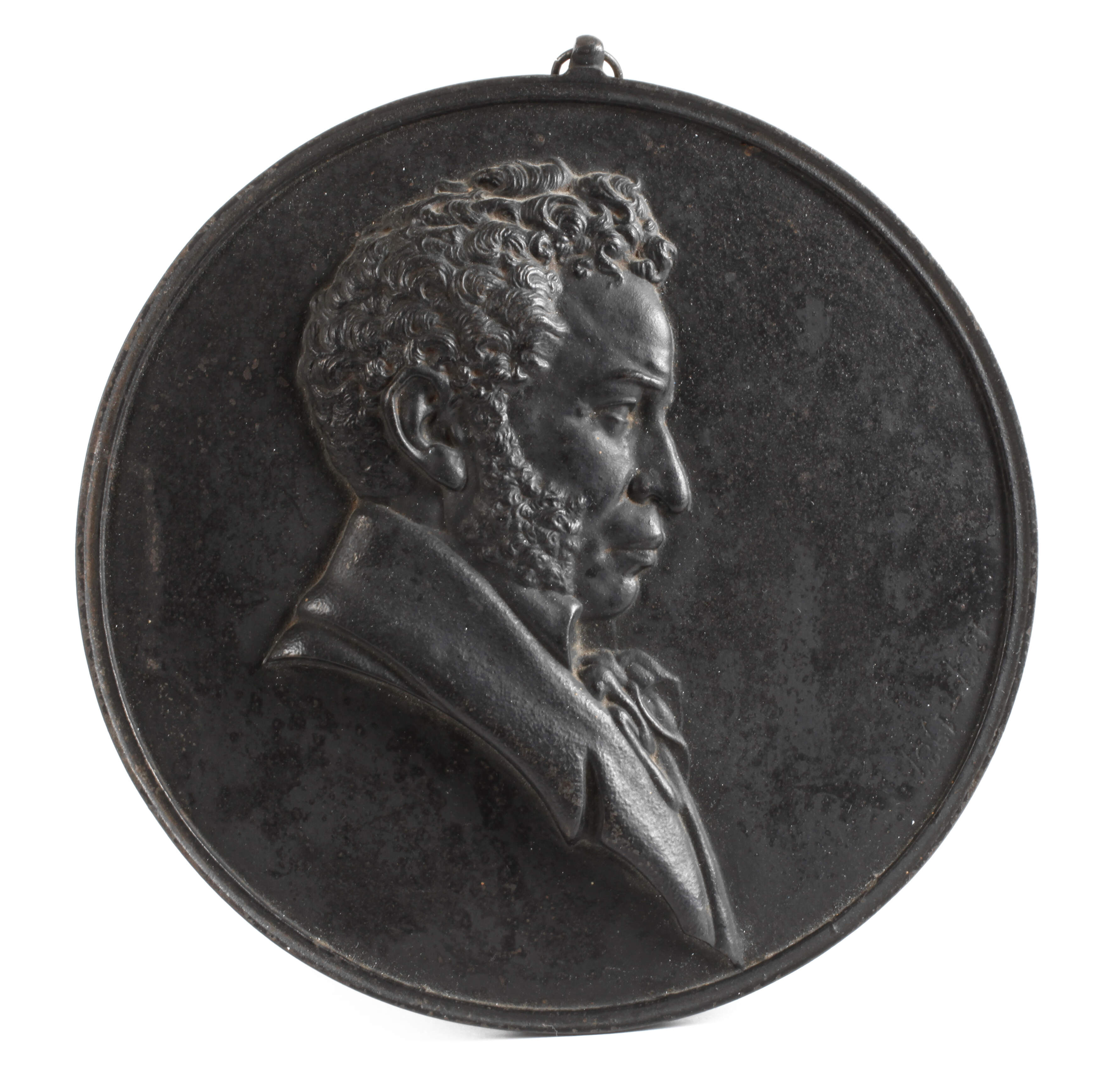 Eisengusswandplatte Puschkin