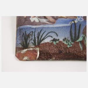 Limoges Bildplatte Herakles