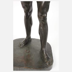 Wilhelm Kumm, große Bronze Gaius Mucius Scaevola