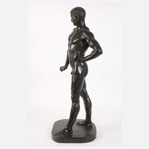 Wilhelm Kumm, große Bronze Gaius Mucius Scaevola