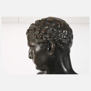 Wilhelm Kumm, große Bronze Gaius Mucius Scaevola