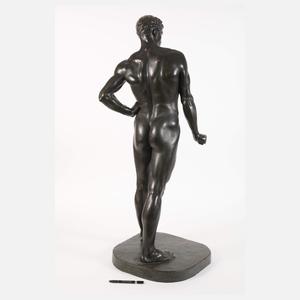 Wilhelm Kumm, große Bronze Gaius Mucius Scaevola