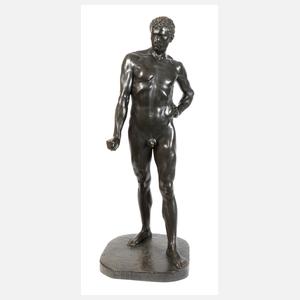 Wilhelm Kumm, große Bronze Gaius Mucius Scaevola