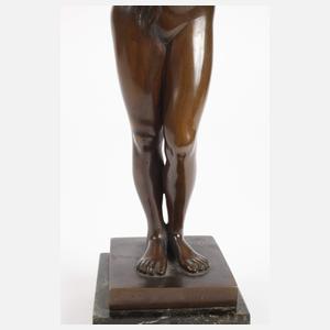 Weiblicher Akt des Jugendstils