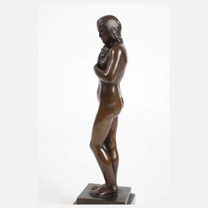 Weiblicher Akt des Jugendstils