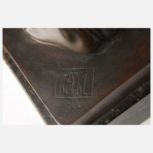 Weiblicher Akt des Jugendstils