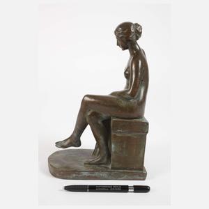 Harry Liebmann, sitzender weiblicher Akt