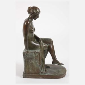 Harry Liebmann, sitzender weiblicher Akt