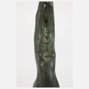 Firmin Bate, figürlicher Leuchter Jugendstil