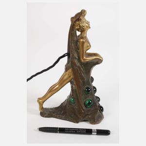Georges Flamand, figürlicher Tischleuchter