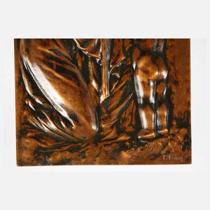 Fidel Binz, Relief Mutter und Kind