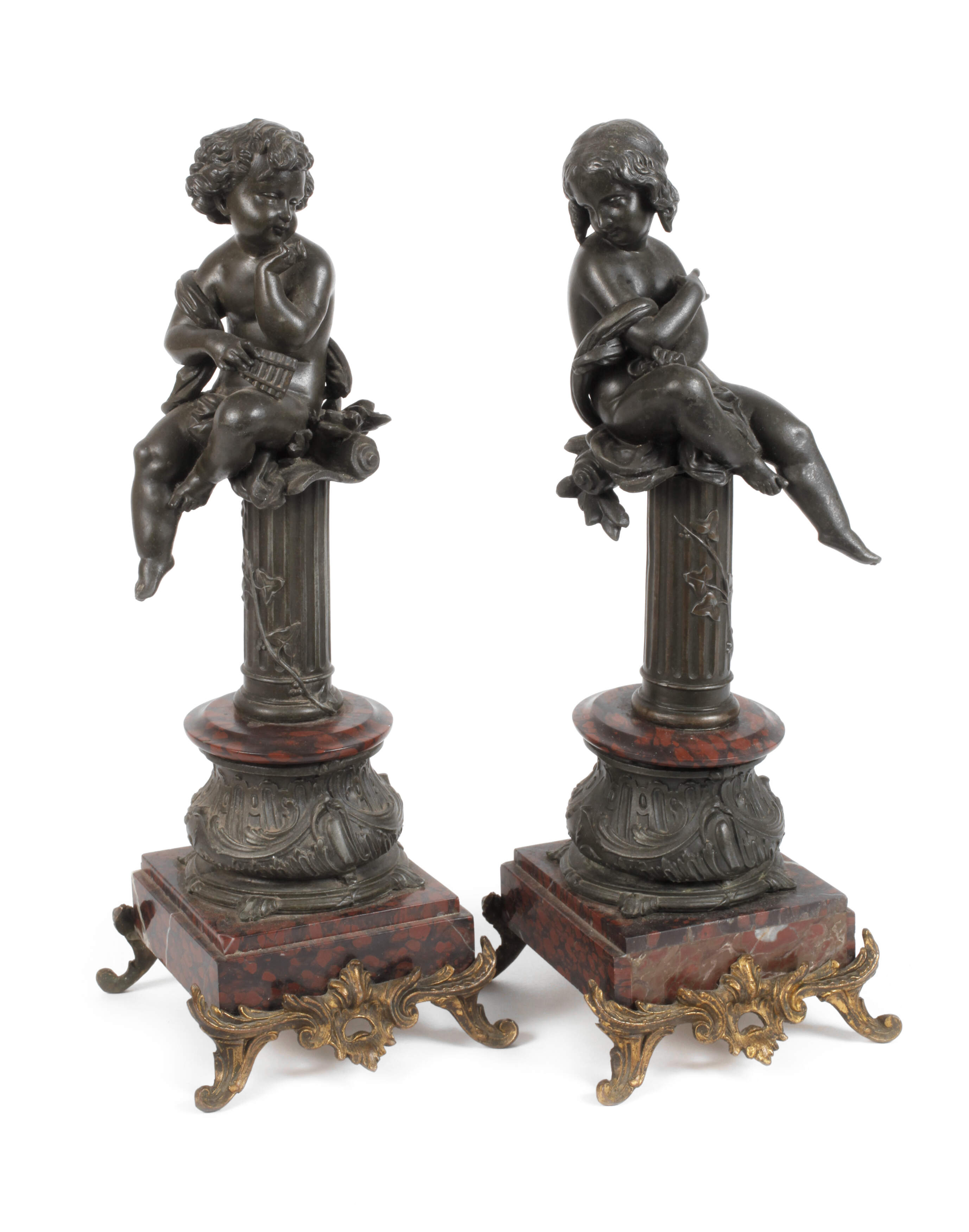 nach Auguste Moreau, "L'Insouciant et la Rêveuse"