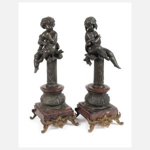 nach Auguste Moreau, "L'Insouciant et la Rêveuse"