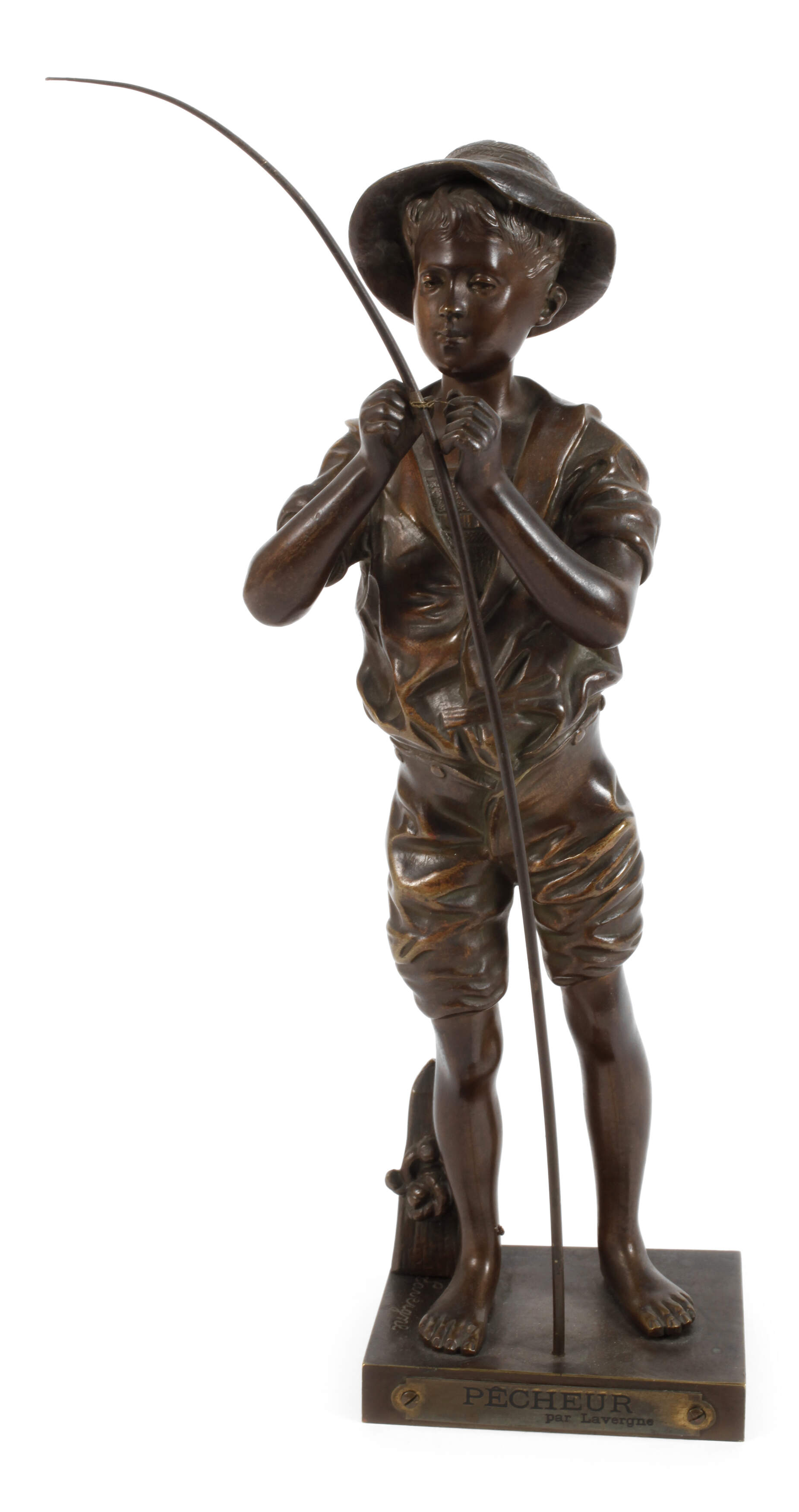 Adolphe Jean Lavergne, "Pêcheur"