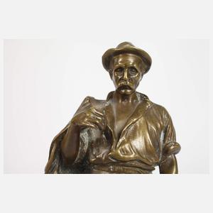 N. Picciole, Arbeiter auf dem Heimweg