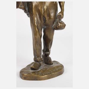 N. Picciole, Arbeiter auf dem Heimweg