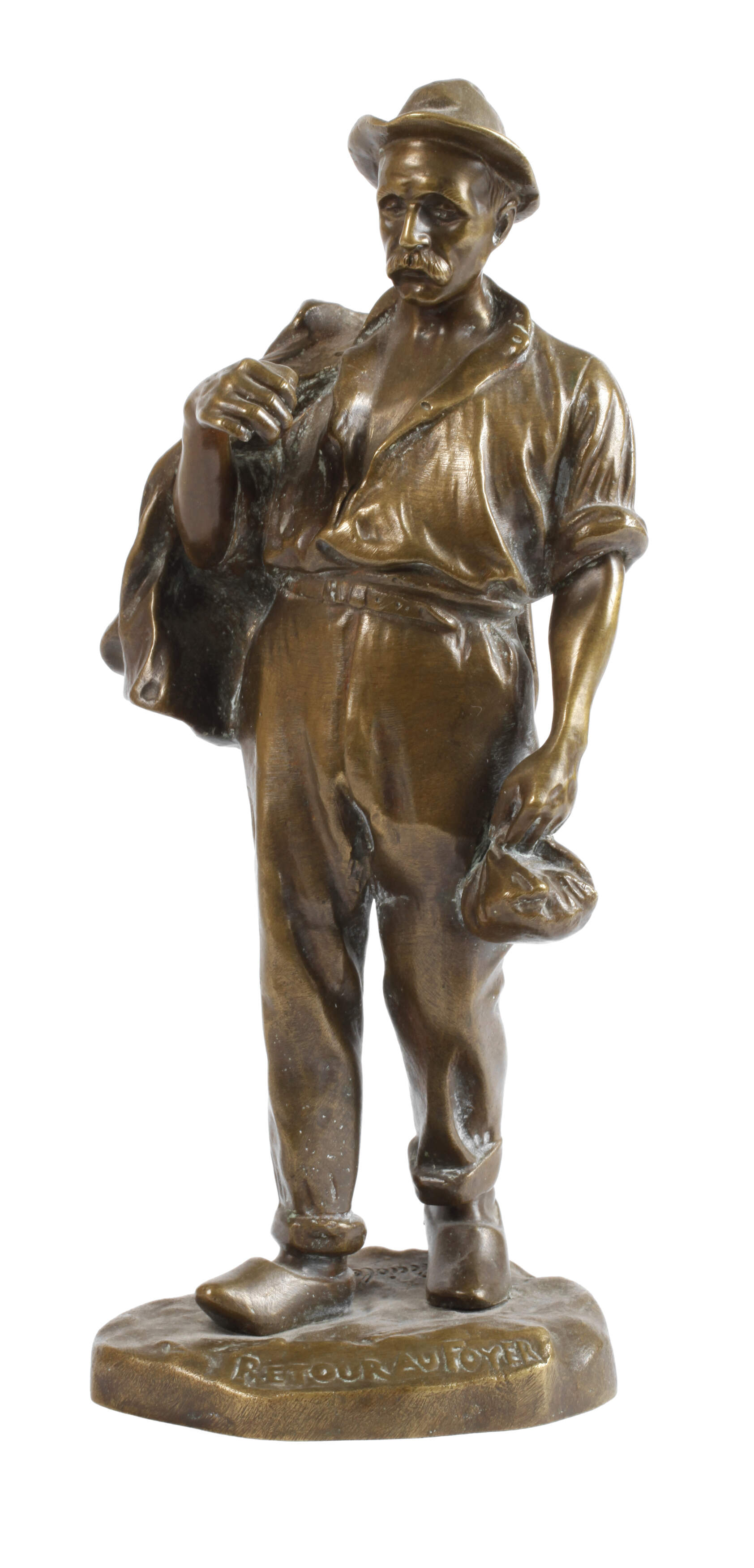 N. Picciole, Arbeiter auf dem Heimweg