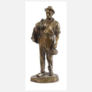 N. Picciole, Arbeiter auf dem Heimweg