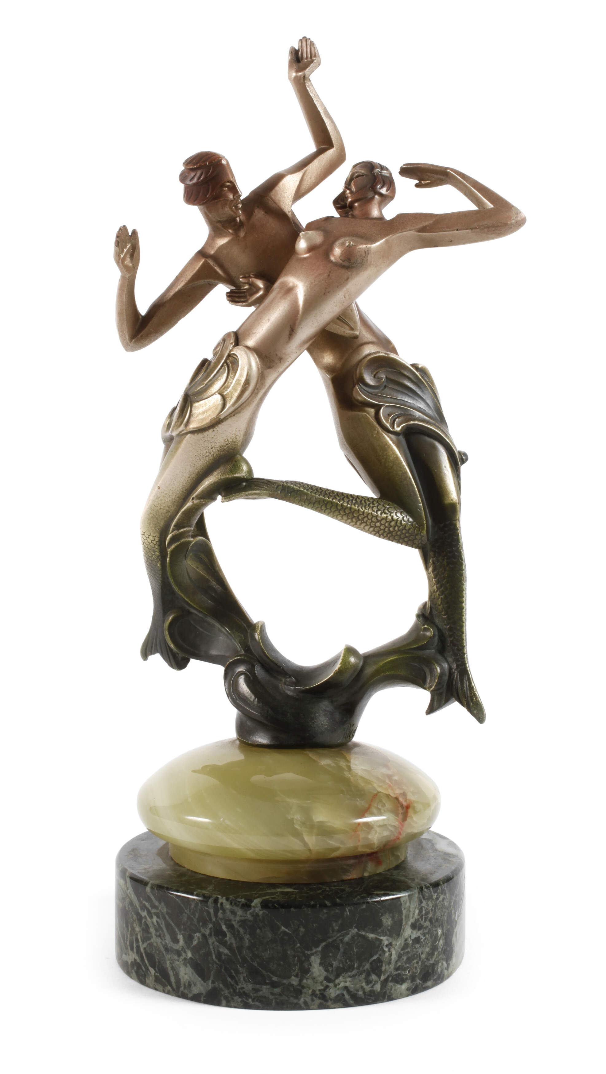 Figurengruppe Art déco