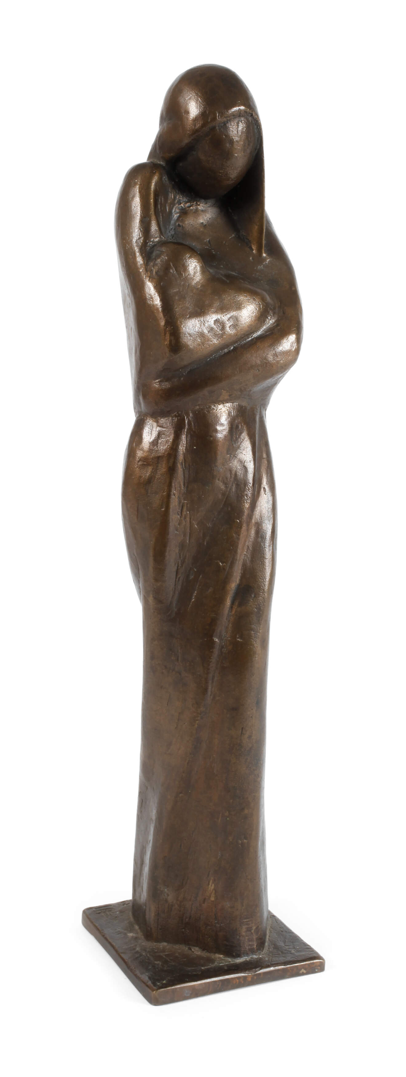 Monogrammist HS, Bronze Maria mit dem Jesuskind