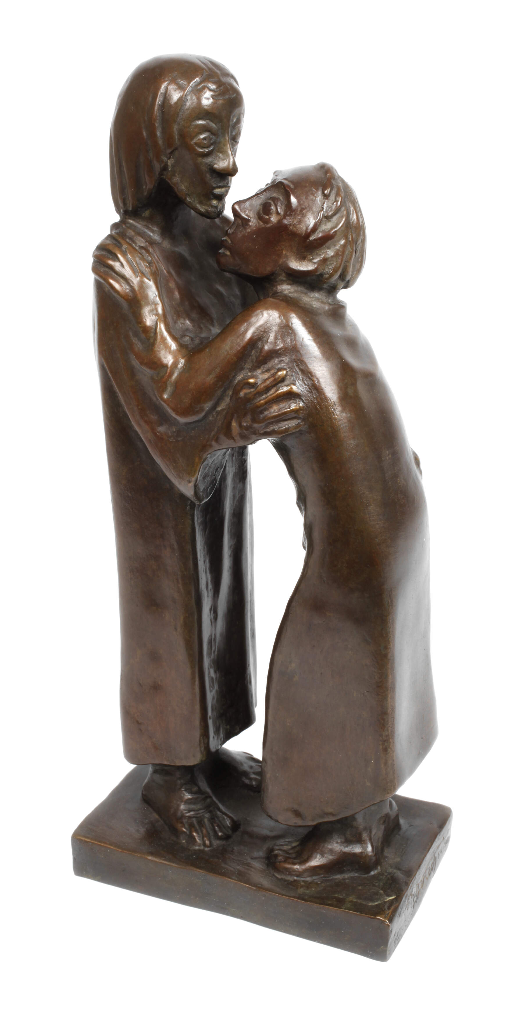 Ernst Barlach, "Das Wiedersehen"