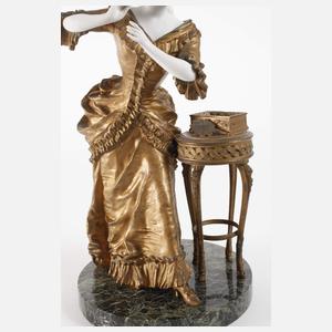 Henri Desiré Grisard, Chryselephantin Rokokodame