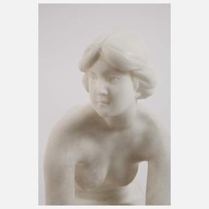 Reinhard Schnauder, sitzender weiblicher Akt