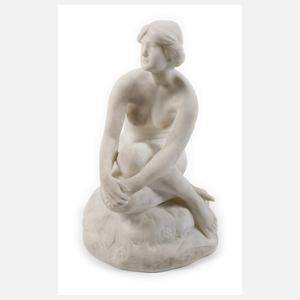 Reinhard Schnauder, sitzender weiblicher Akt