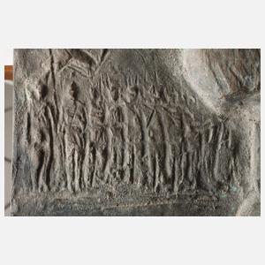 Bronzerelief Michail Wassiljewitsch Frunse