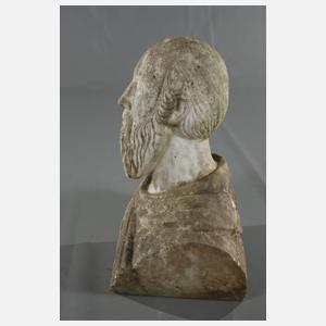 Marmorbüste griechischer Gelehrter