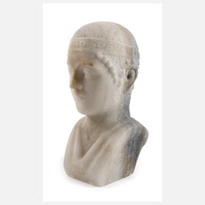 Antikenrezeption Kopf des Wagenlenkers von Delphi