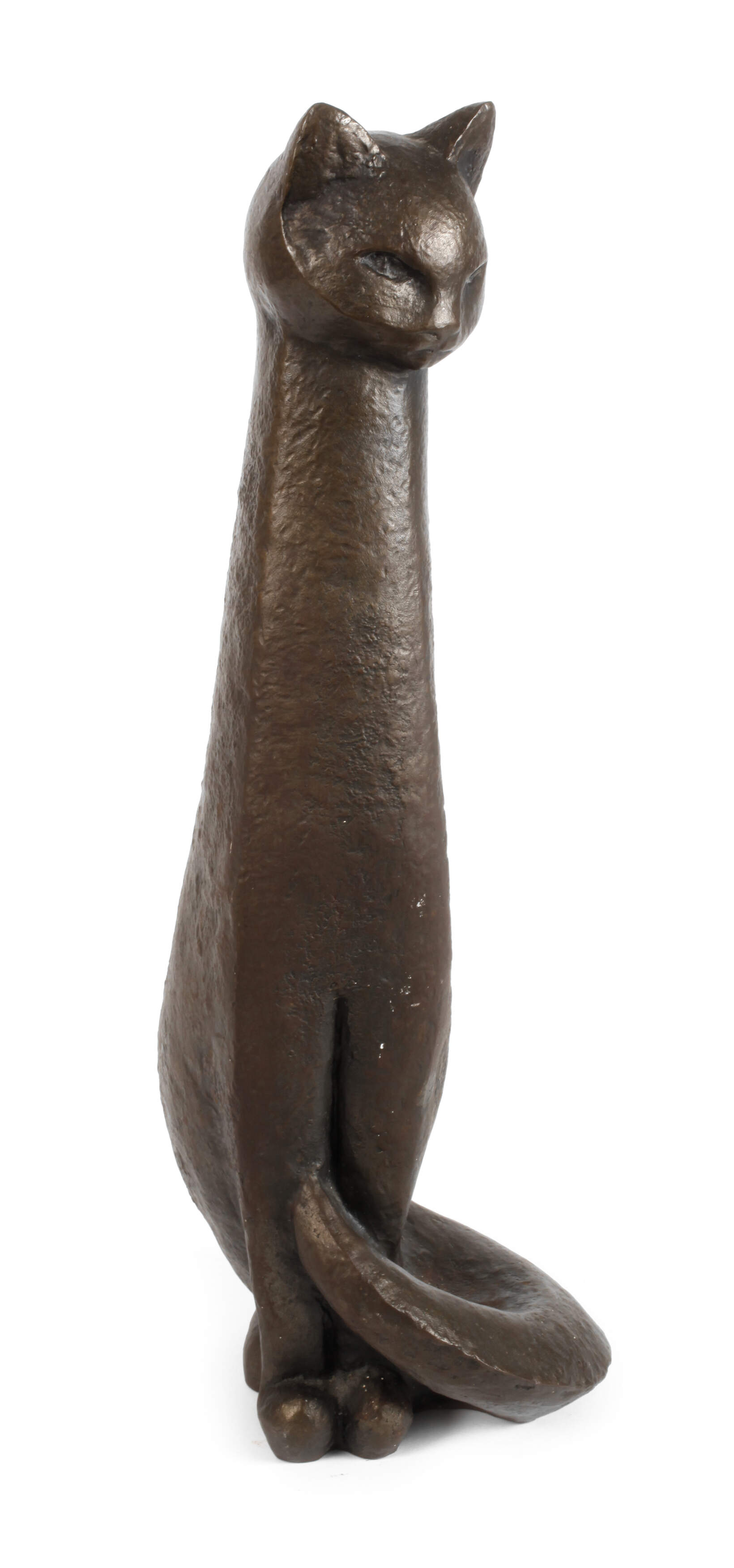 Doris Rücker, sitzende Katze