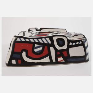 Jean Dubufett, Rosenthal Keramikobjekt "Encrier"