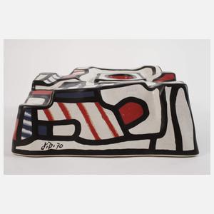 Jean Dubufett, Rosenthal Keramikobjekt "Encrier"