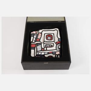 Jean Dubufett, Rosenthal Keramikobjekt "Encrier"