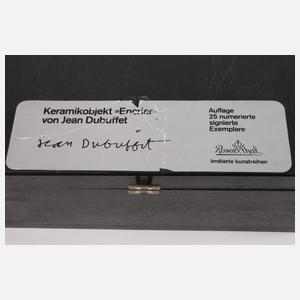 Jean Dubufett, Rosenthal Keramikobjekt "Encrier"