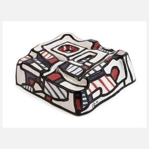 Jean Dubufett, Rosenthal Keramikobjekt "Encrier"