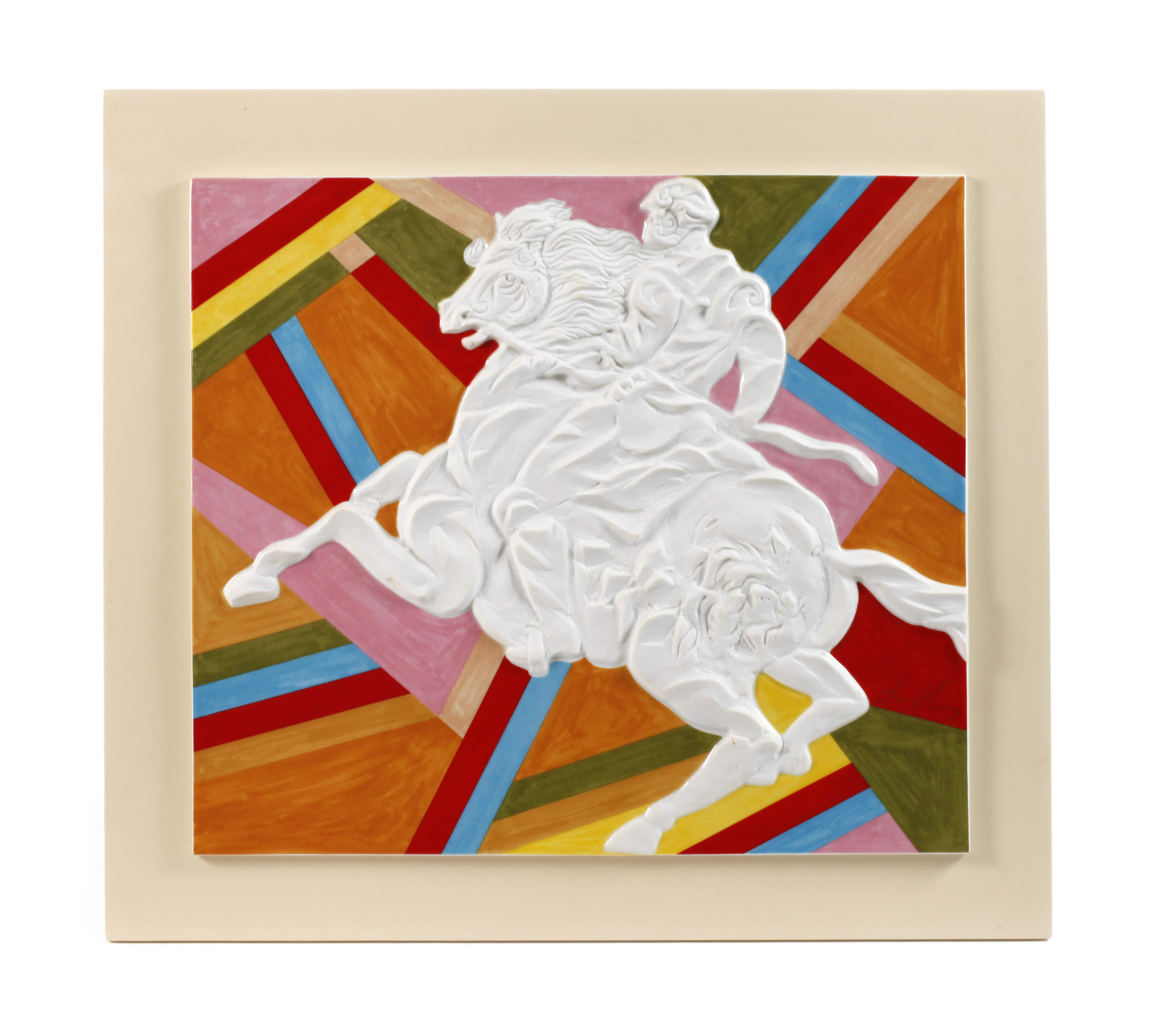 Sandro Chia, "Palio weiß"