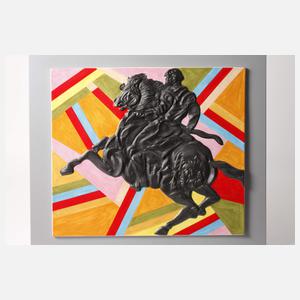 Sandro Chia, "Palio schwarz"