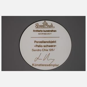 Sandro Chia, "Palio schwarz"