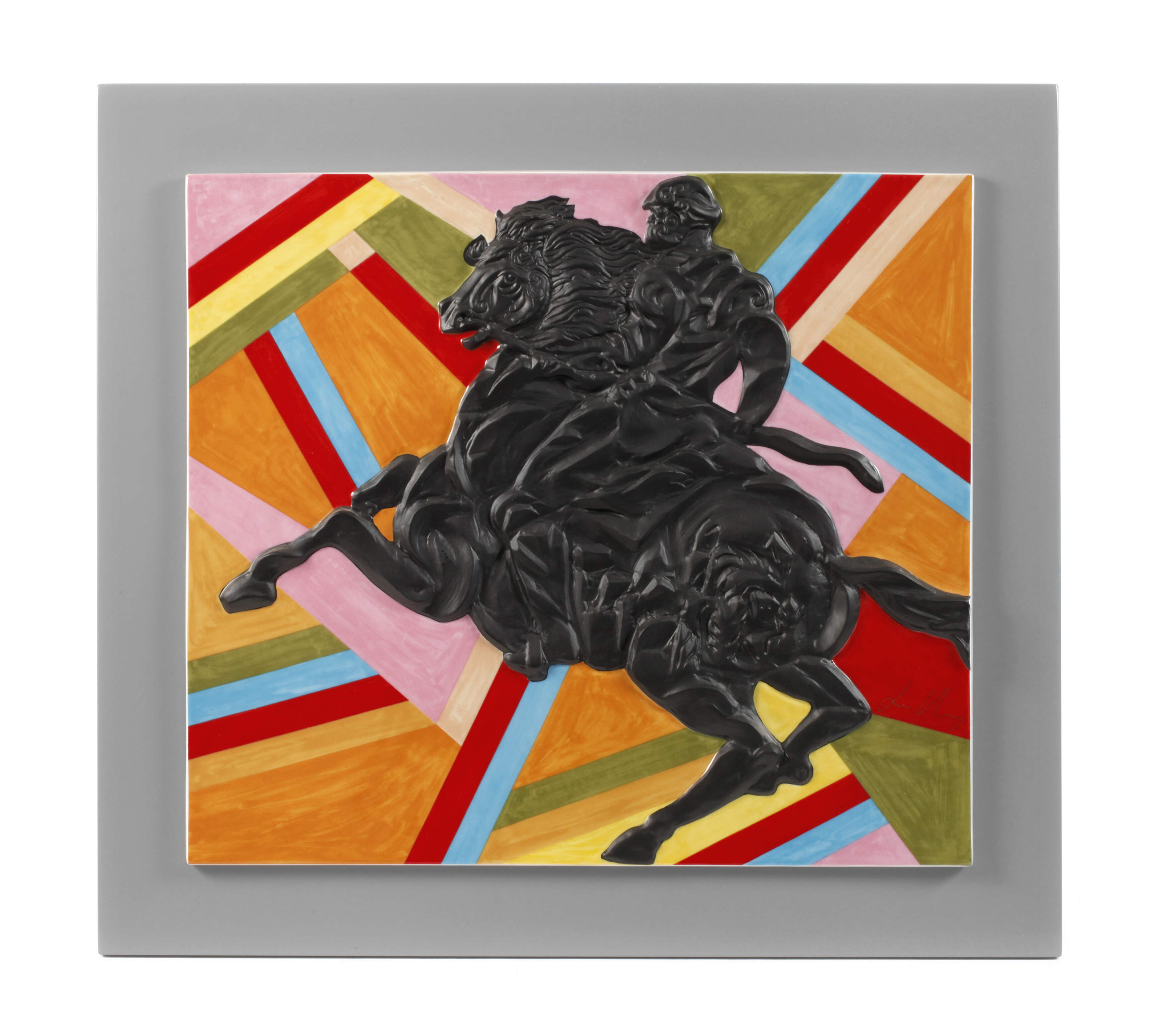 Sandro Chia, "Palio schwarz"