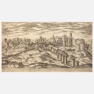 Étienne Dupérac, Monte Celio in Rom