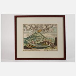 Martin Engelbrecht, Der ausbrechende Vesuv 1631