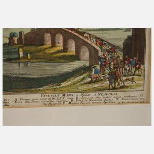 Martin Engelbrecht, Der ausbrechende Vesuv 1631