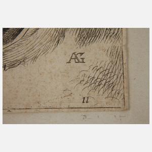 Antoine Garnier, attr., Römische Krieger