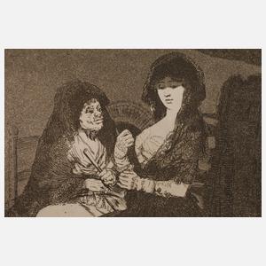 Francisco de Goya, "Bellos conselos"