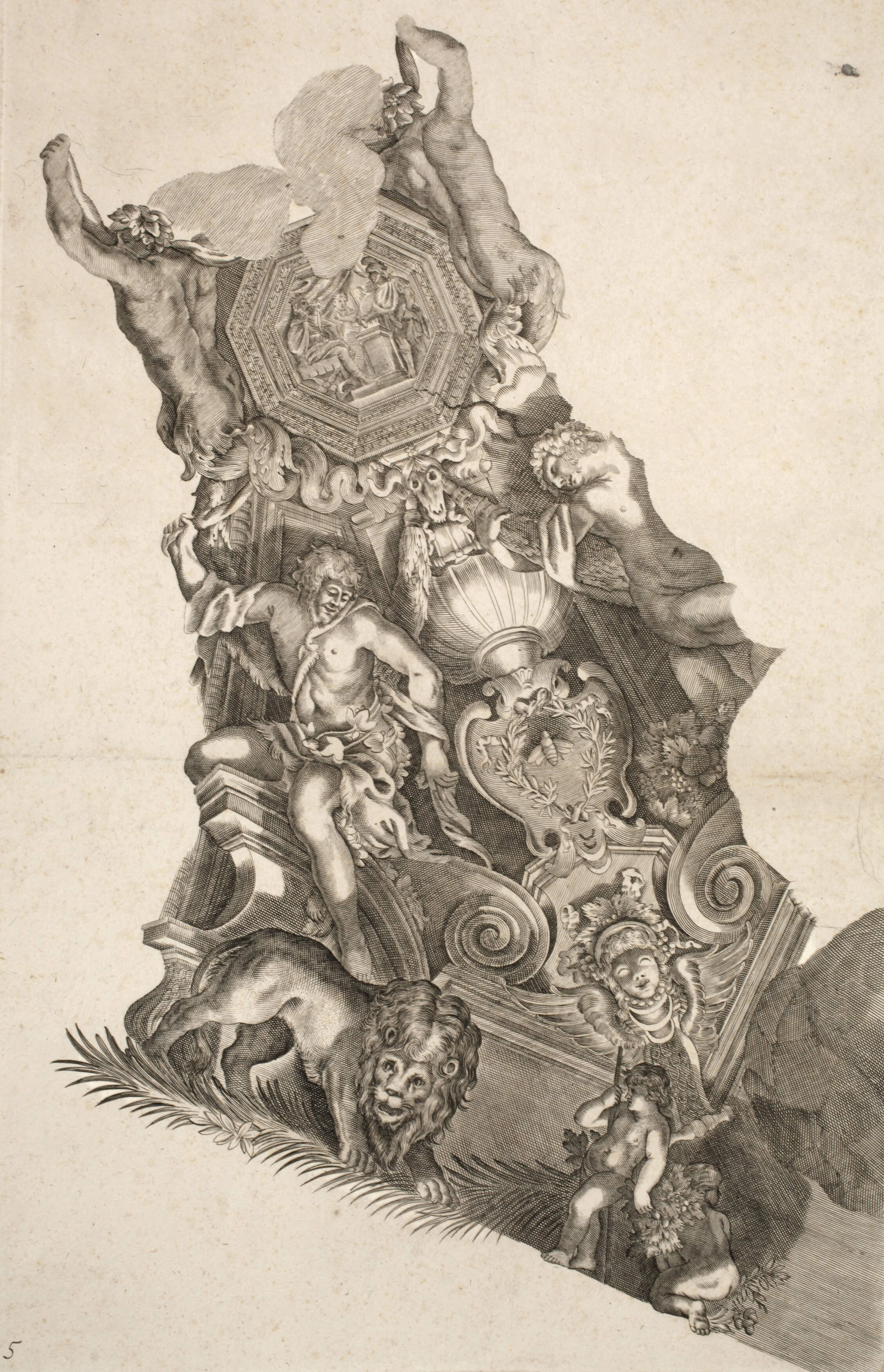 Johann Friedrich Greuter, Allegorische Darstellung