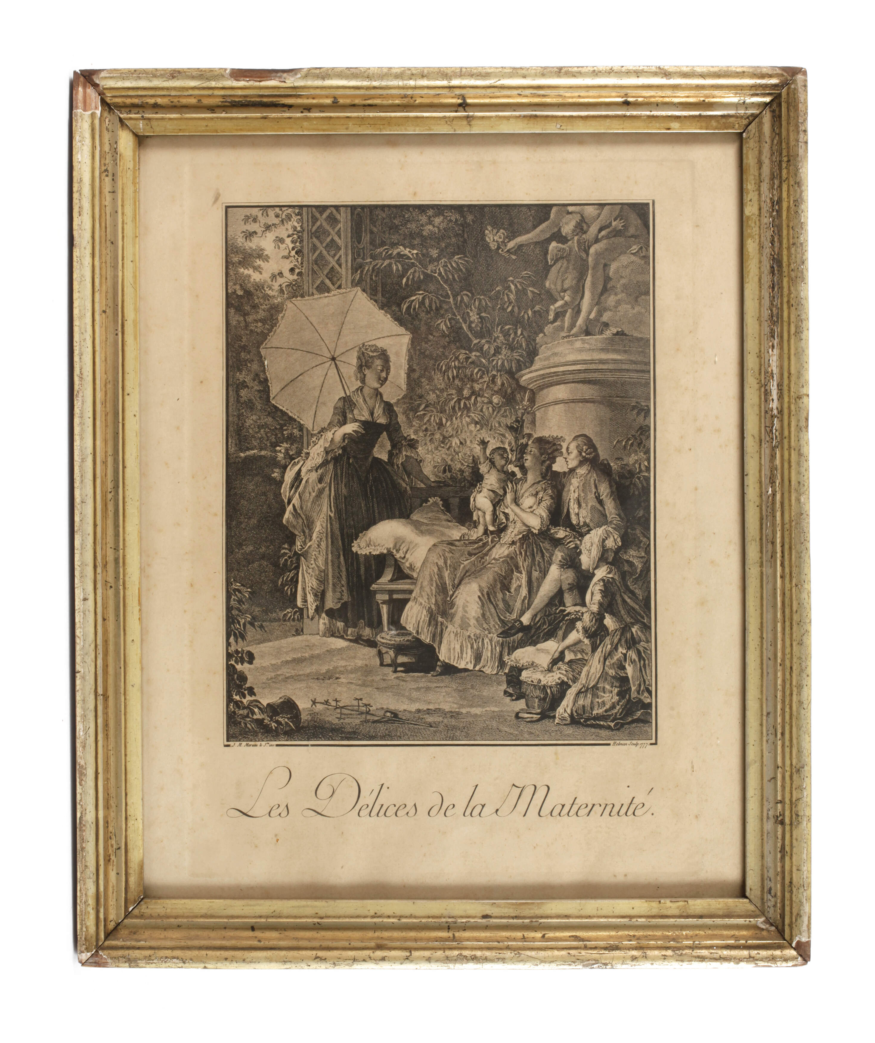 Isidore Helman, attr., Les Délices de la Maternité