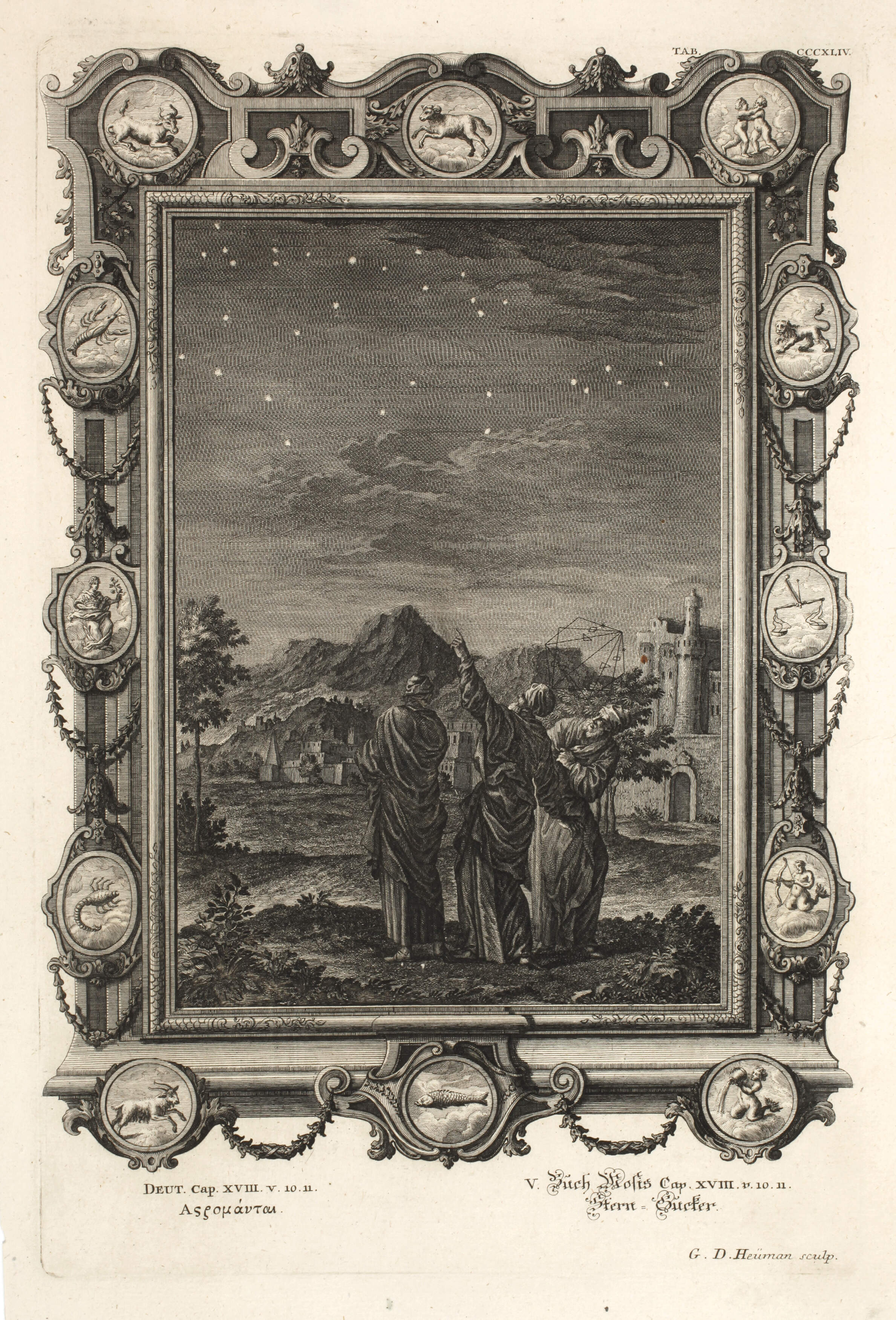 Georg Daniel Heumann, "Die Sterngucker"